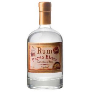 puerto rum biely fľaša